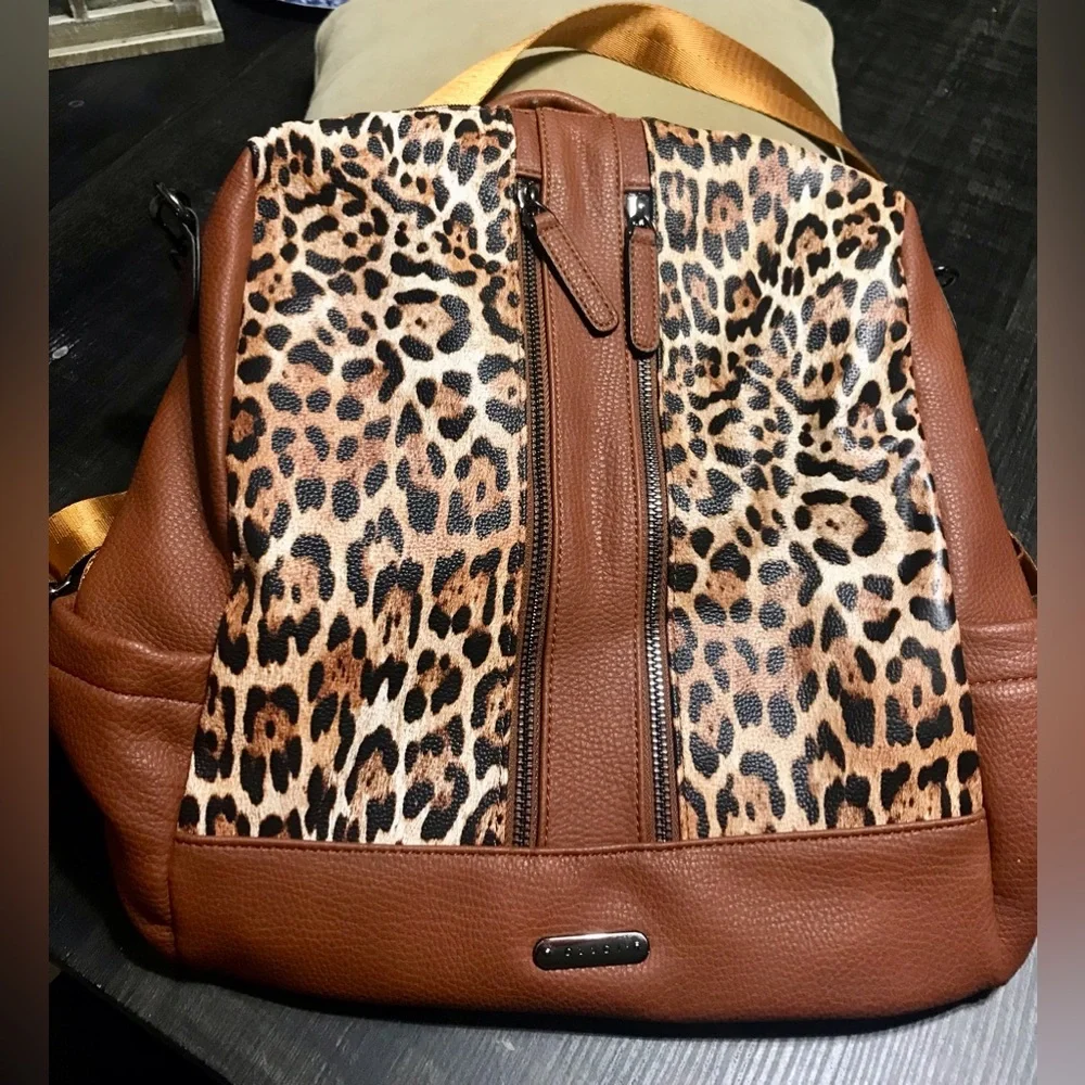Leopard Print Backpack Purse
NEW - Picture 9 of 10